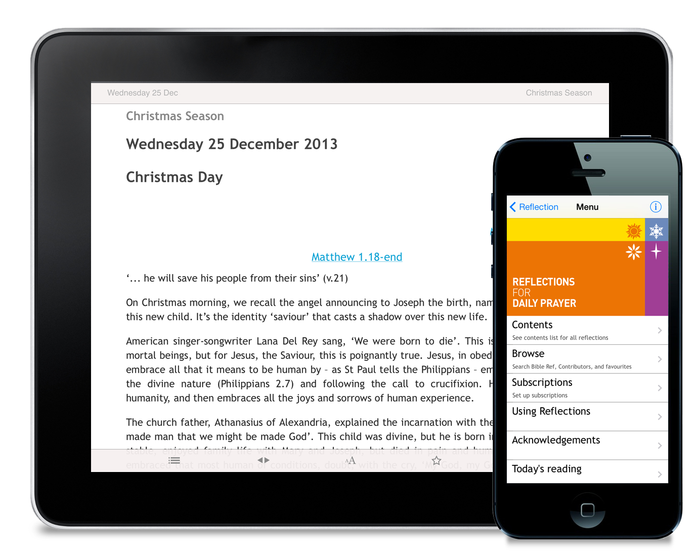 Reflections app